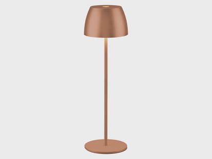LIVARNO Oplaadbare tafellamp, 42 cm (Brons)