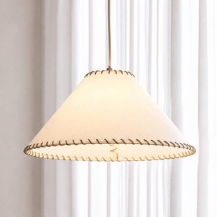 Nola hanglamp Whitt, wit, papier, Ø 39 cm, E27