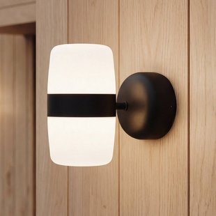 Hall LED wandlamp matzwart, 2-lamps - Northern - Badkamer - Scandinavisch - Aluminium - Meerdere lampen