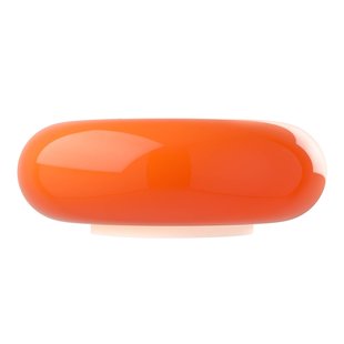 EGLO LED tafellamp Basile, oranje, glas, 2.700 K