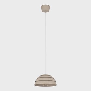 EGLO Hanglamp Vittorito, Ø 30 cm, zandbeige, metaal, E27