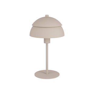 EGLO Tafellamp Vittorito, zandbeige, metaal, hoogte 34 cm, E14