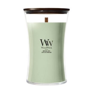 WoodWick geurkaars Matcha Zest - Large
