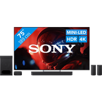 Sony Bravia 9 II True RGB 75 (2026) + Sony Bravia Theatre System 6 Zwart