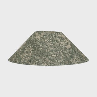 Watt & Veke Flat shade lampenkap African marigold groen, Ø30x9 cm