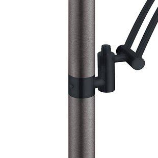 HELL LED vloerlamp Andy, brons, hoogte 185 cm, metaal, CCT, 3-lamps