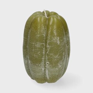 Vormkaars, groene pompoen, &Oslash;8 x 11 cm