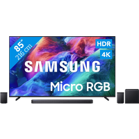 Samsung Micro RGB 85 R85H (2026) + Samsung HW-Q930H (2026)