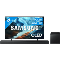 Samsung OLED 42 S90H (2026) + Samsung HW-QS700F (2025)