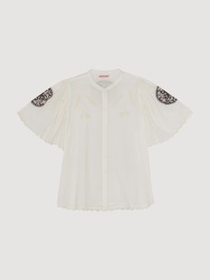Katoenen T-shirt Butterfly Pattie