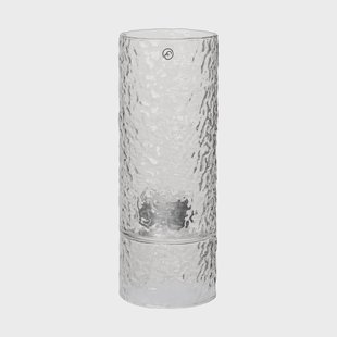 ERNST Ernst vaas/waxinelichthouder structuur Ø7,5x20 cm