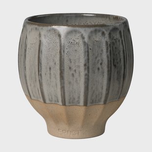 ERNST Ernst bloempot Grijs-naturel, Ø14x14 cm