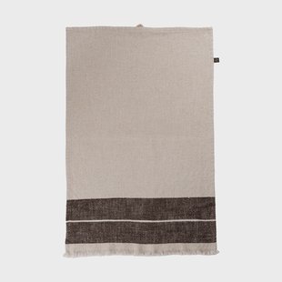 ERNST Ernst keukendoek Naturel-wit-bruin, 45x70 cm