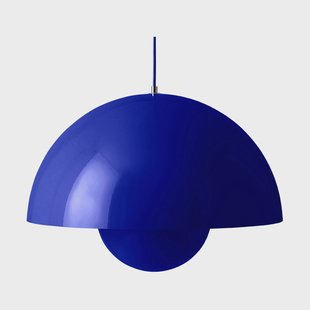 &Tradition Flowerpot VP2 hanglamp groot Cobalt blue