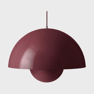 &Tradition Flowerpot VP2 hanglamp groot Dark plum