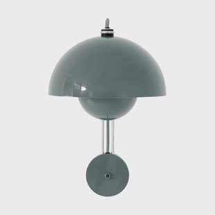 &Tradition Flowerpot VP8 wandlamp Stone blue