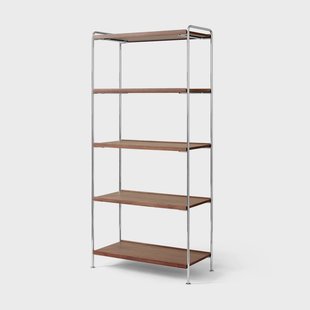 &Tradition Alima NDS6 wandrek Gelakt noten-chroom