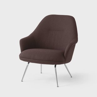 &Tradition Rely HW139 loungestoel Saxion 0397-chroom