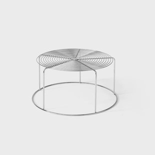 &Tradition Wire VP17 salontafel Roestvrij staal, Ø74x36 cm