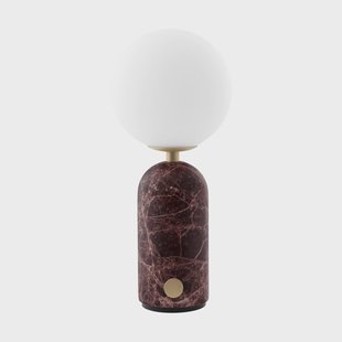 Globen Lighting Torrano draagbare tafellamp rosso levanto