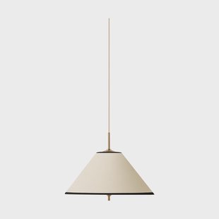 Globen Lighting Iris pendel 25 Crème-noir (wit-goudkleurig)