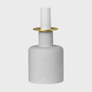 Solstickan Design Solstickan keramische kandelaar Lichtgrijs