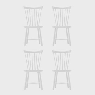 Stolab Lilla Åland stoel, Wit (berk), 4-pack