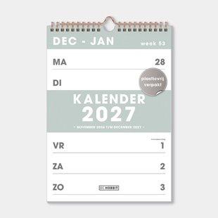 Spiraalkalender A4 D2 2027