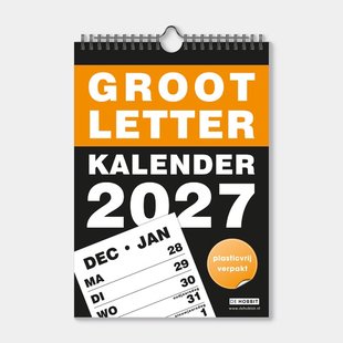 Grootletterkalender D2 2027