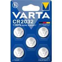 Varta Lithium Coin CR2032 BLI 5 stuks