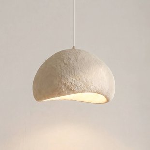 Opviq Hanglamp Loval, beige, 50 x 44 cm, glasvezel, E27