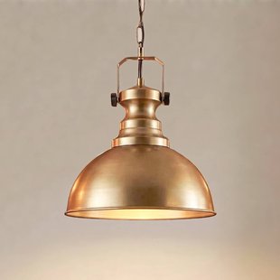Opviq Hanglamp Kure, goudkleurig, Ø 31 cm, metaal, E27