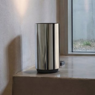 Tobo F140 vloerlamp, nikkel, hoogte 28 cm – DCW Éditions - Woonkamer - Designer - Metaal