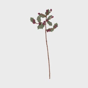 Tak paarse besjes, vilt, 37 cm