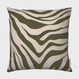 Classic Collection Savannah kussenhoes Green-off white, 50x50 cm
