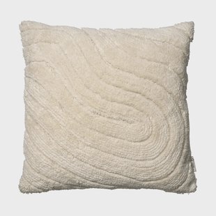 Classic Collection Swirl kussenhoes Off white, 50x50 cm