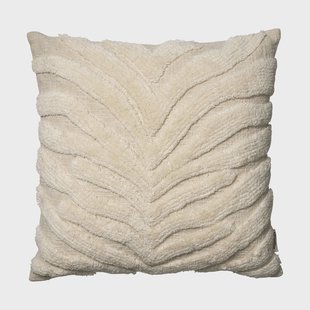 Classic Collection Zebra Tuft kussenhoes Off white, 50x50 cm