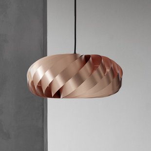 Tom Rossau hanglamp TR5, Ø 40 cm, koper, aluminium
