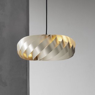 Tom Rossau hanglamp TR5, Ø 40 cm, goud, aluminium