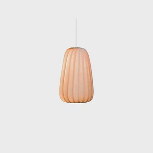 Tom Rossau hanglamp ST906, berkenhout, 42 cm, hout, E27