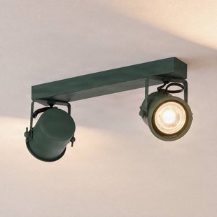 Argon Plafondspot Canico, 2-lamps, groen