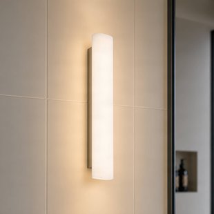 Lucande LED badkamer wandlamp Victoire, 50 cm, wit/chroom, CCT