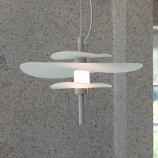 IT´S ABOUT ROMI IT'S ABOUT ROMI hanglamp Kyoto, zandkleurig/wit, Ø 40 cm