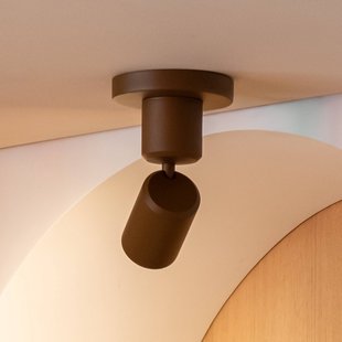 IT´S ABOUT ROMI IT'S ABOUT ROMI Plafondlamp Milan, bruin, Ø 6 cm, metaal