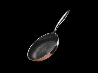 KOPER HYBRID ANTIAANBAK KOEKENPAN 24 CM
