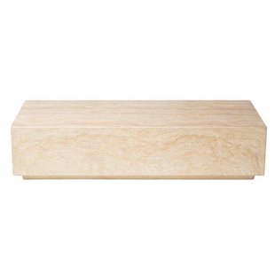 Giga Meubel DÉJA Living Salontafel Ribe - Lichtbruin Composiet - 140x60x32cm