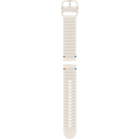 Just in Case Siliconen Bandje Crème voor Garmin Forerunner 55 / 165 / 570 42mm