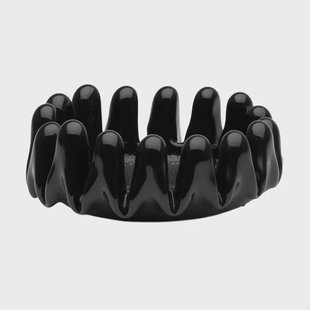 Kosta Boda Solros schaal Zwart, 7,5 cm