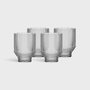 Kosta Boda Pavilion lowballglas Helder, 30 cl, 4-pack