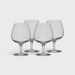 Orrefors More cognacglas Transparant, 33 cl, 4-pack